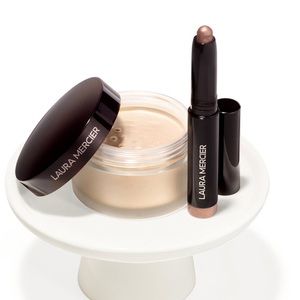 Laura Mercier Loose Setting Powder mini and Caviar Eyeshadow Stick